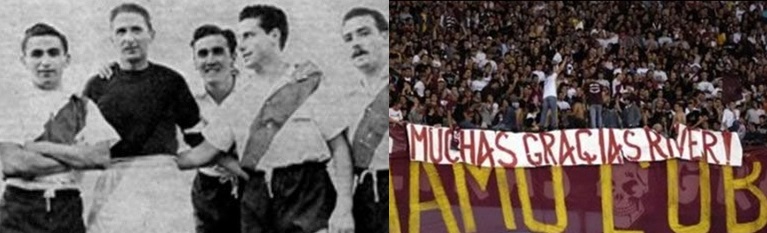 Torino homenageará o River. Há 65 anos, foi o inverso